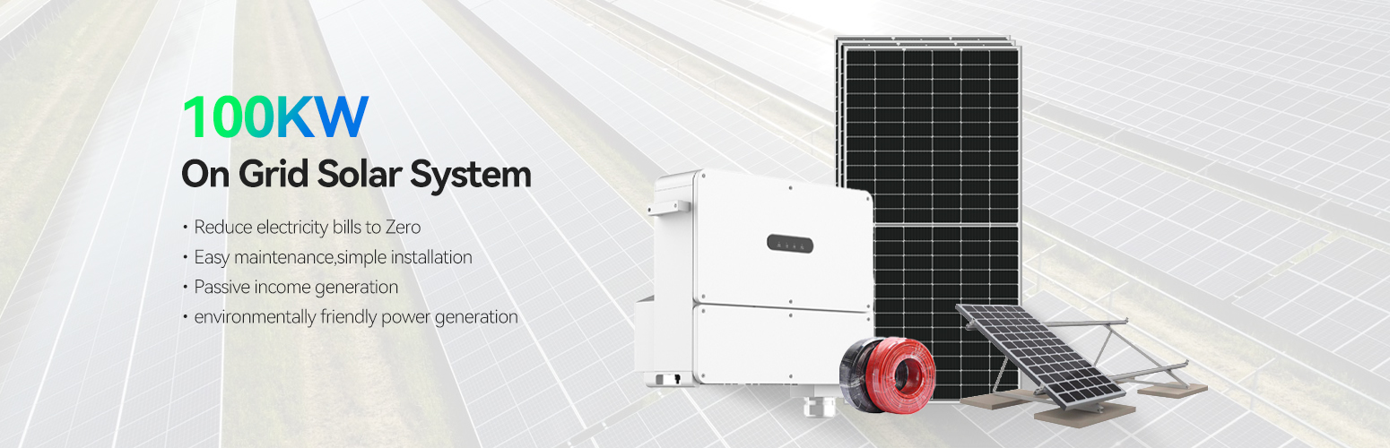 Système solaire 100kw