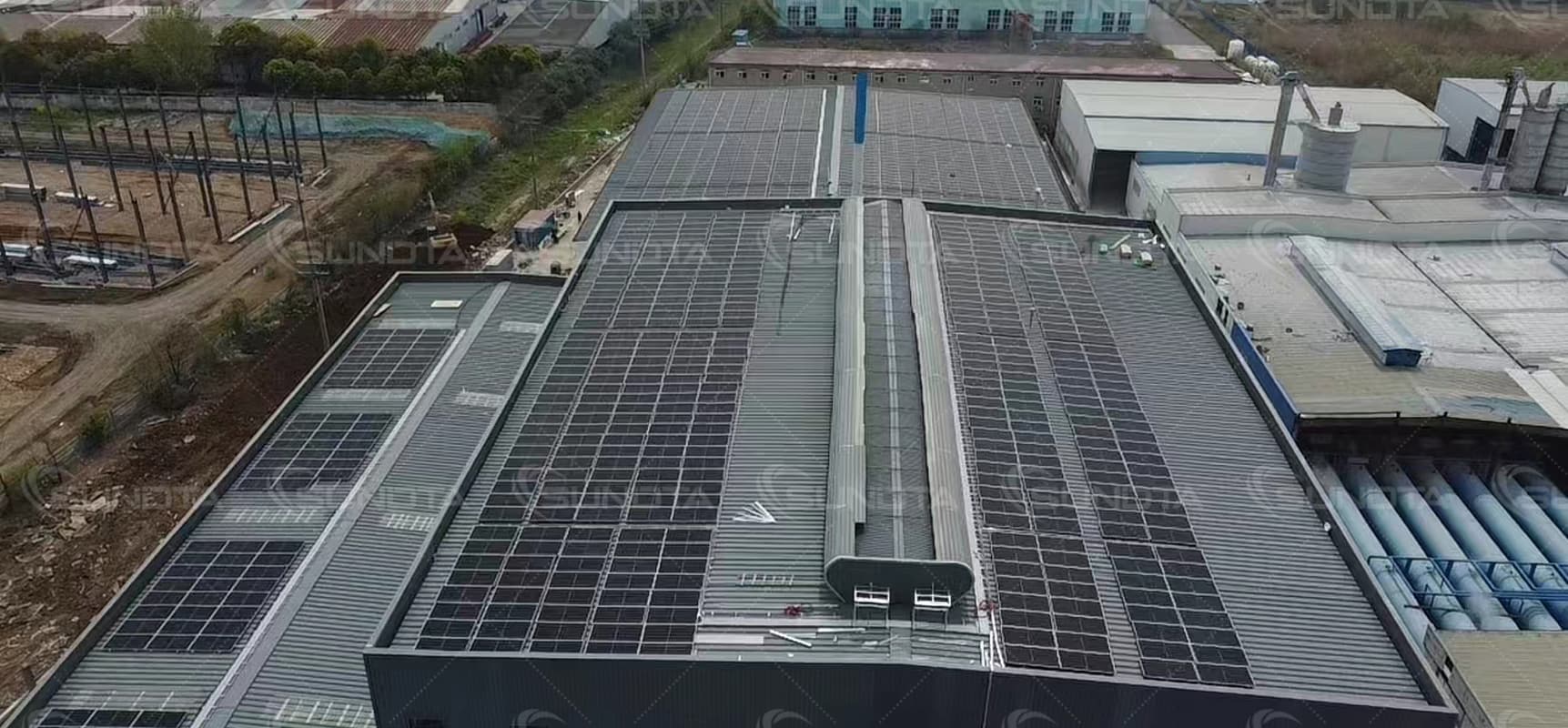 Le projet photovoltaïque distribué sur le toit de SUNDTA en Chine a été connecté avec succès au réseau