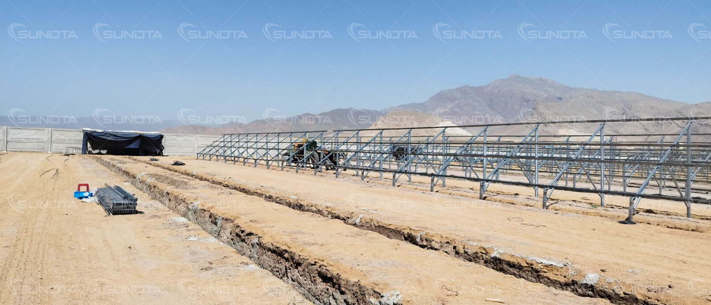 SUNDTA livre un projet solaire de 2,5 MW à l'Iran et commence l'installation avec assistance sur site