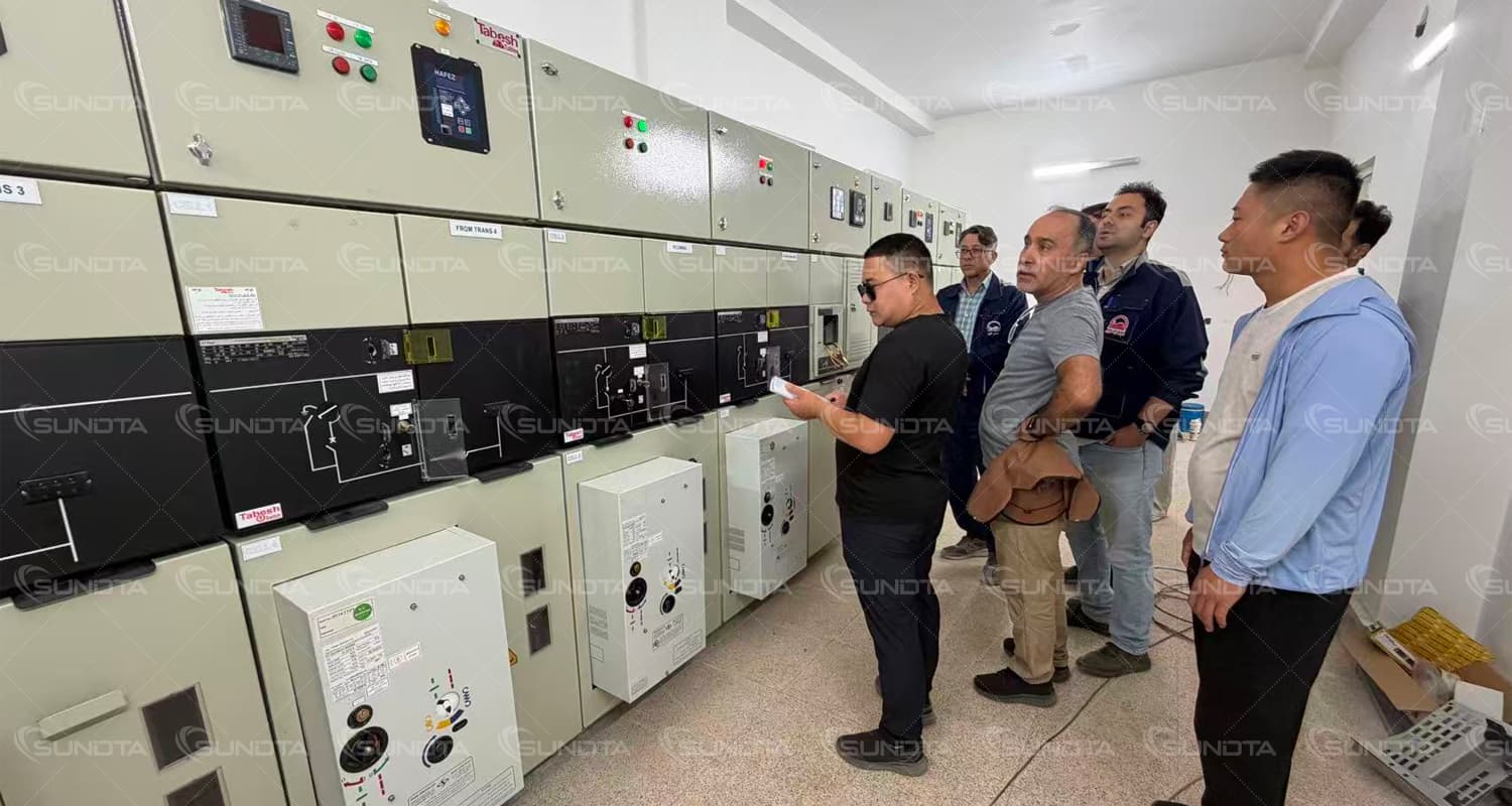 SUNDTA retourne en Iran un an plus tard pour mettre en service des onduleurs Growatt et optimiser un projet solaire de 10 MW